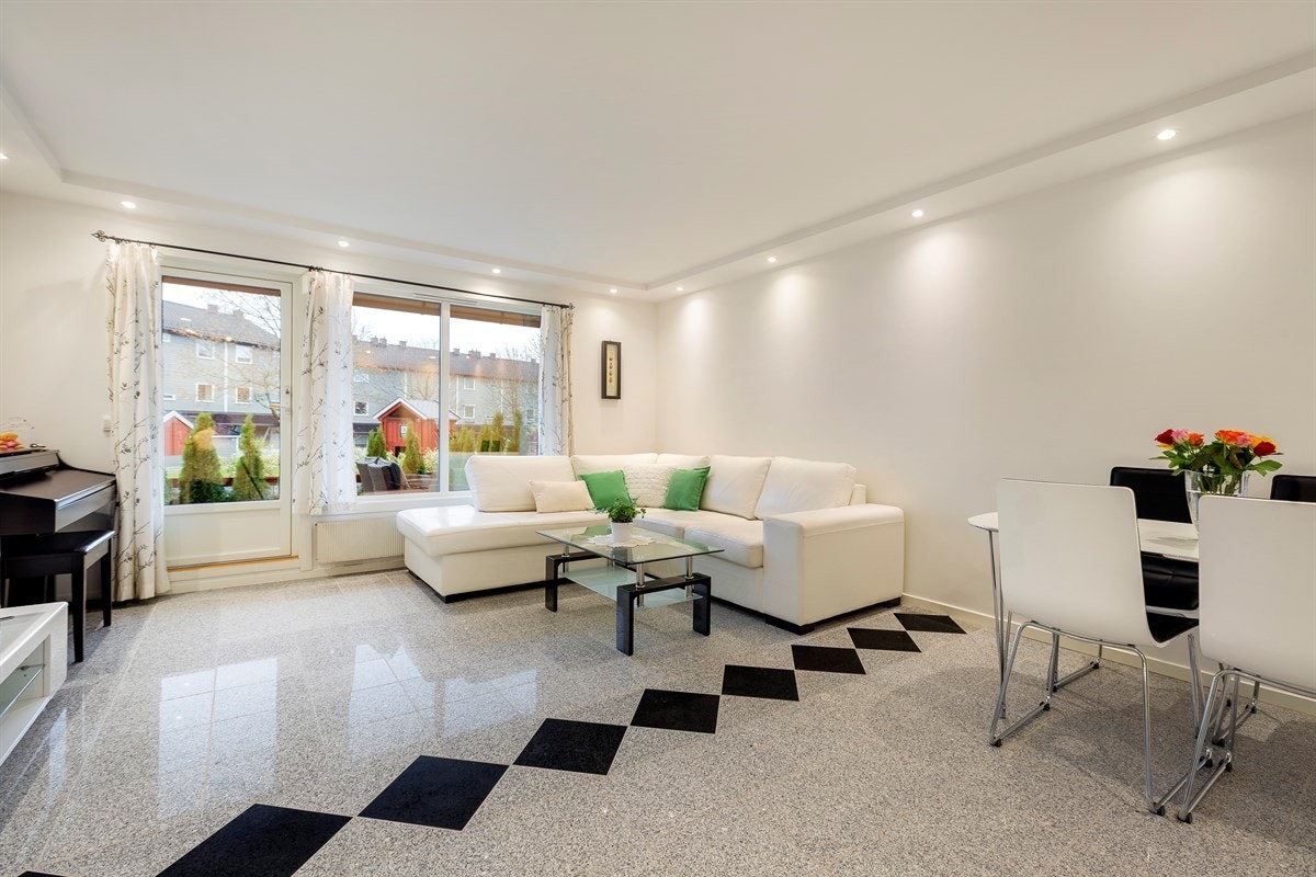 god plass både til salong og spisebord. Galleribilde