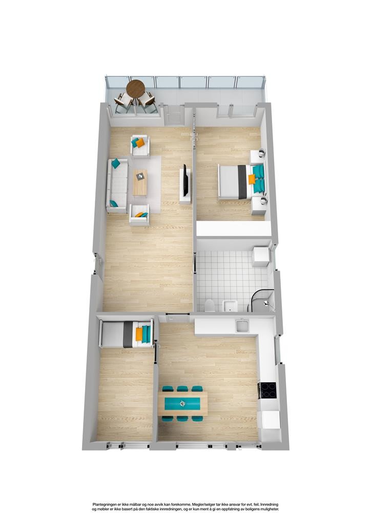3d plan Galleribilde