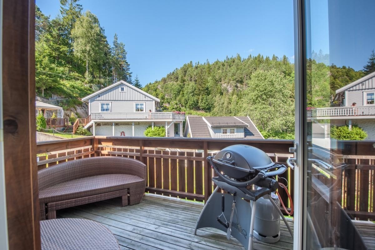 Veranda ut fra stuen Galleribilde