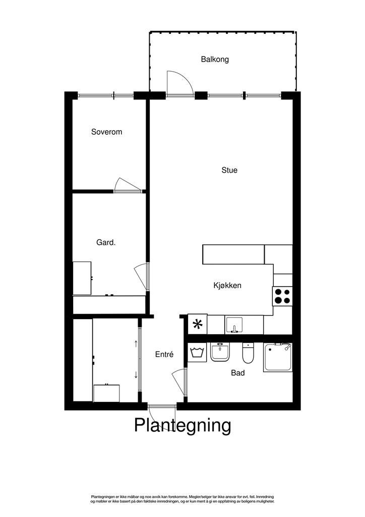 2dplan og 1 Galleribilde