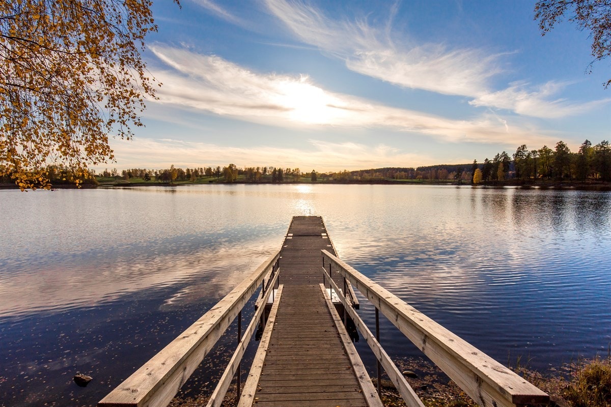 Kort avstand til Bogstadvannet. Galleribilde
