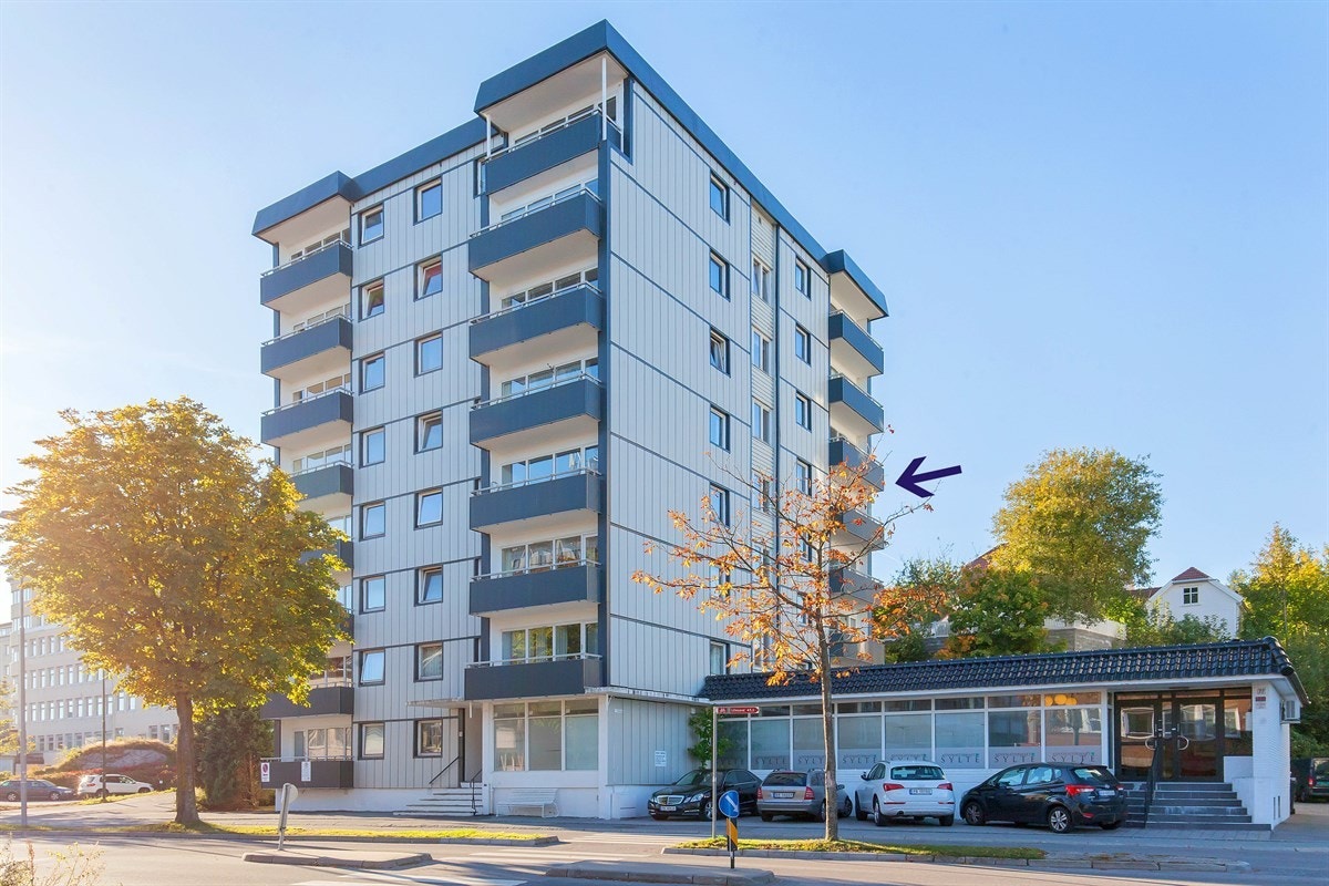 Fasade m/pil Galleribilde