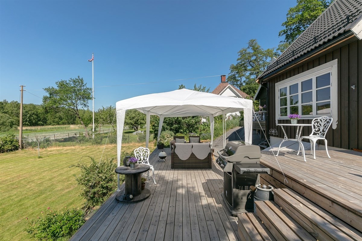 Terrassen er bygget 2015/ 2016 Galleribilde