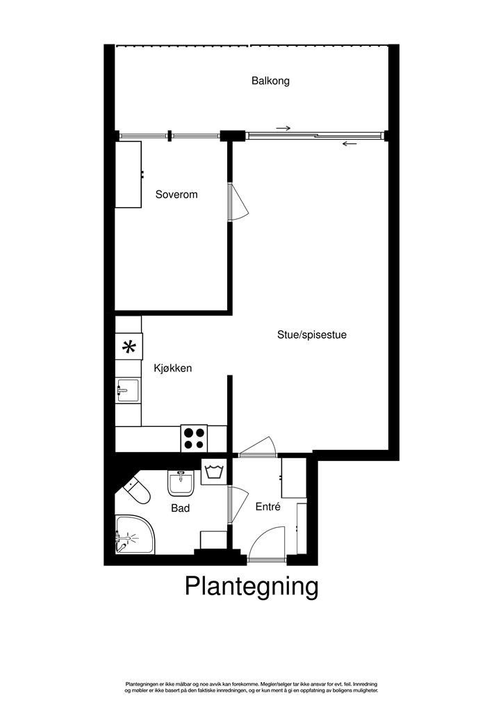 God planløsning i 8.etasje. Galleribilde