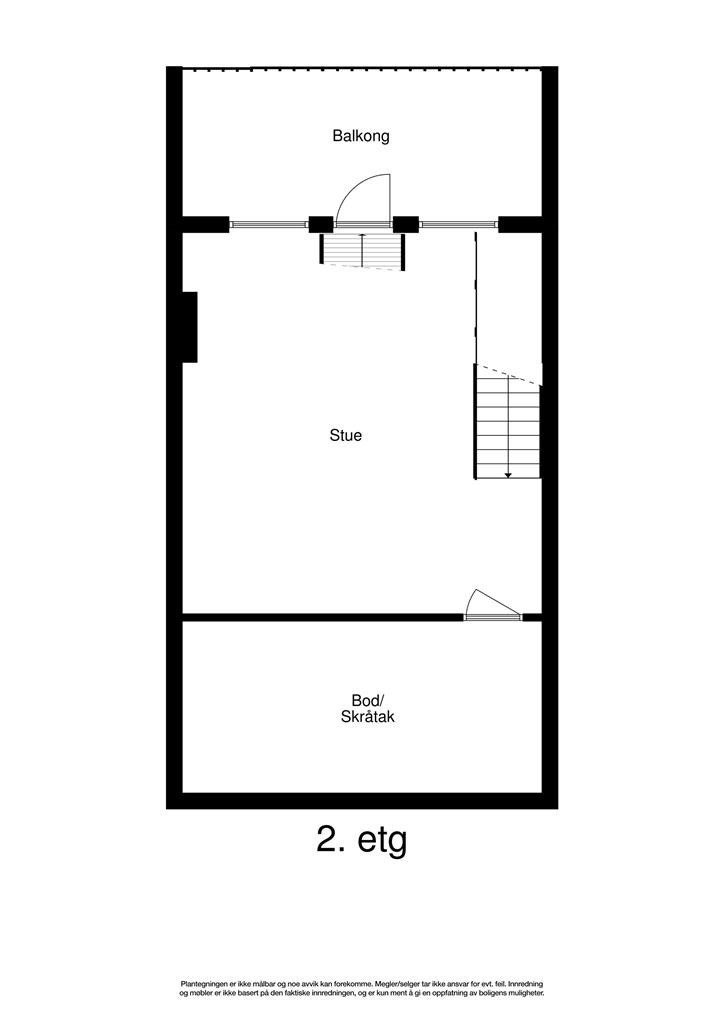 Plantegning 6. etasje Galleribilde