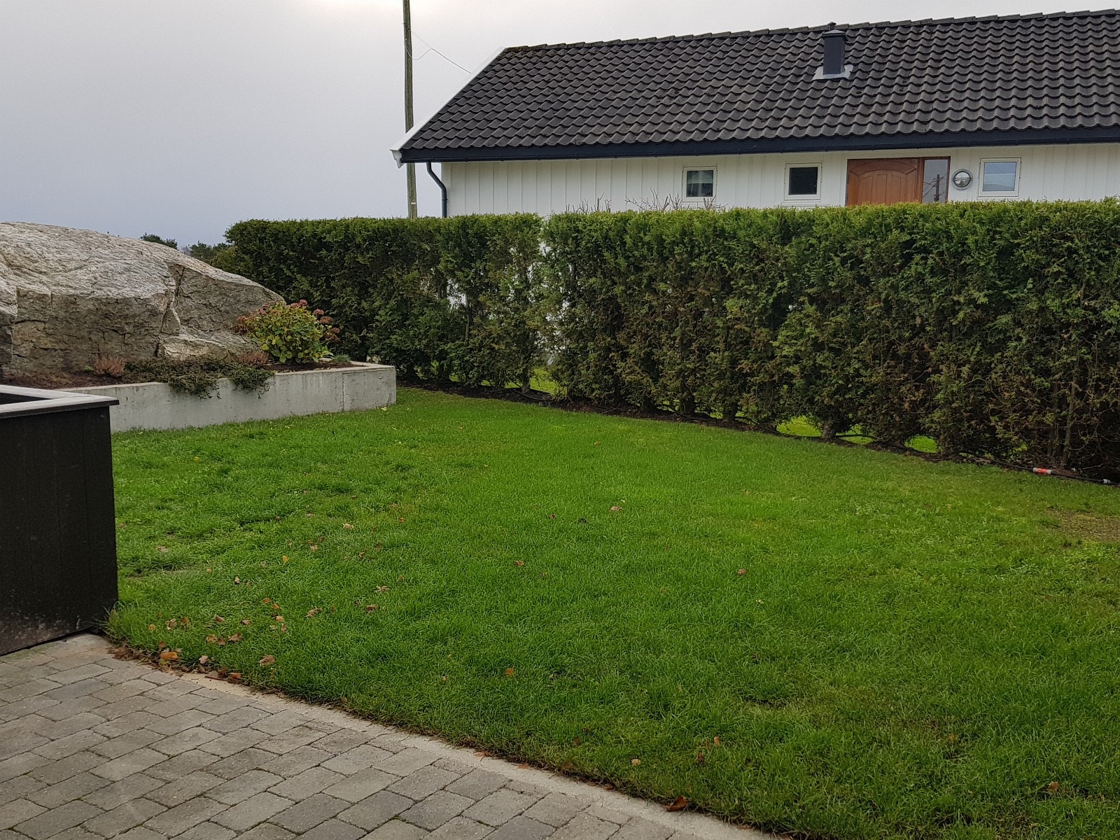 Plen m/hage ( stelles av huseier) Galleribilde