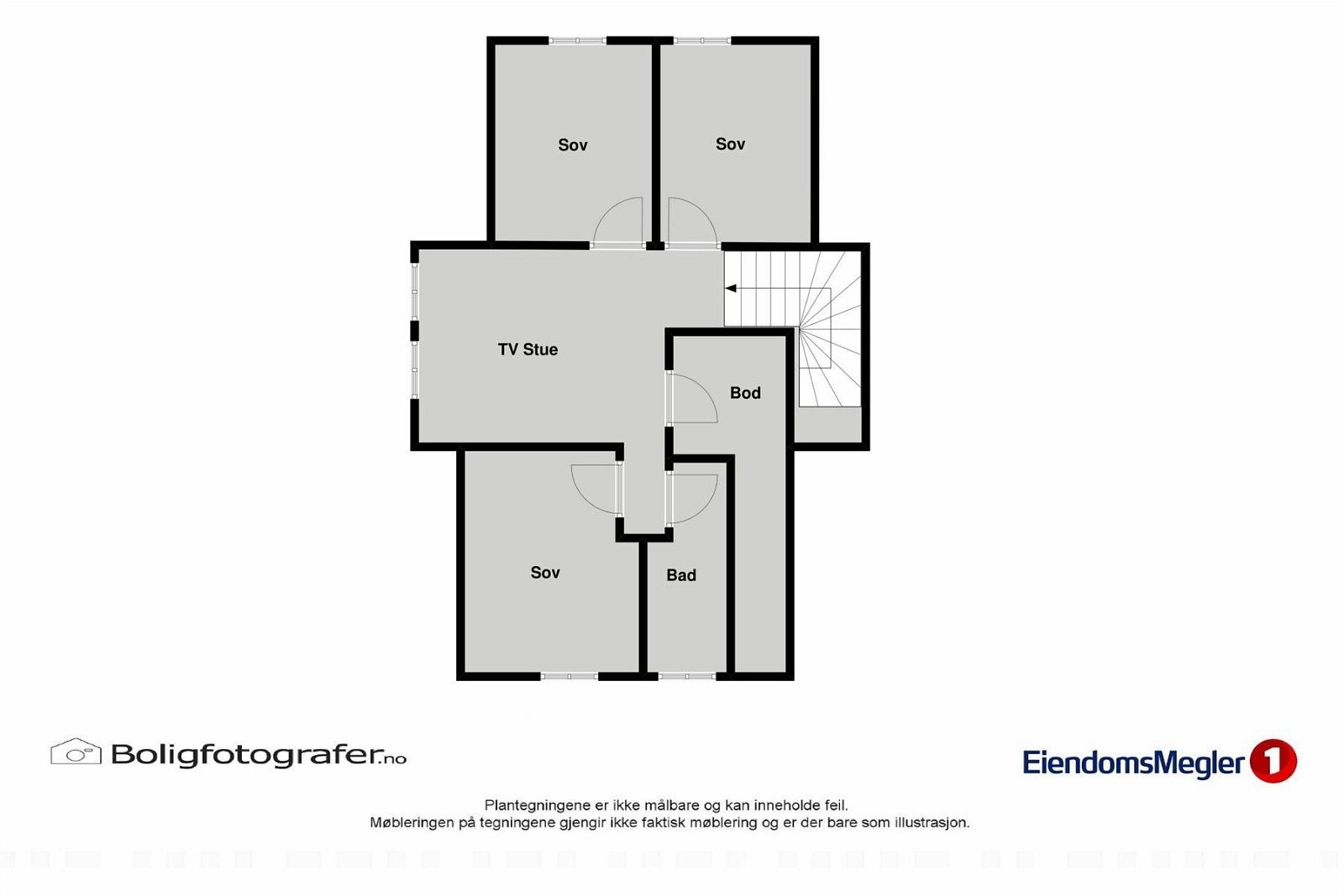 Plantegning 2.etg. Galleribilde
