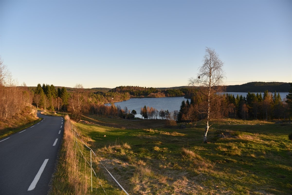 Høvringsvannet sett fra Gautestad Galleribilde