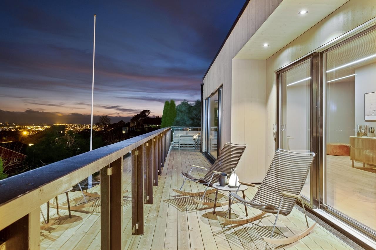 Stemningsbilde fra terrassen. Galleribilde