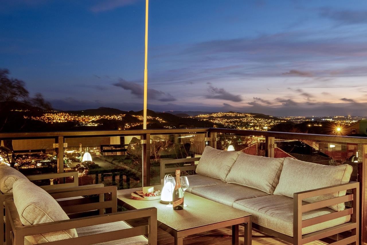 Stemningsbilde fra terrassen. Galleribilde