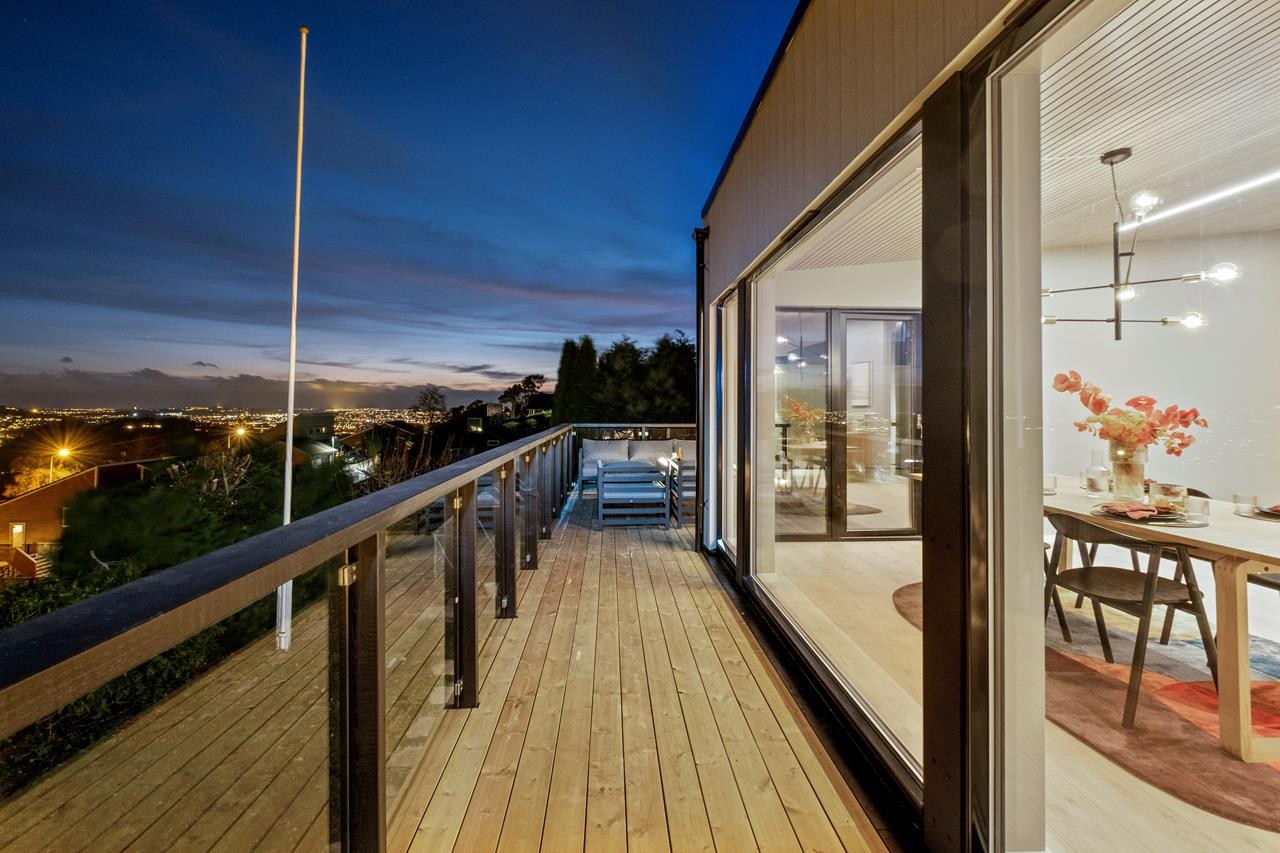 Stemningsbilde fra terrassen. Galleribilde