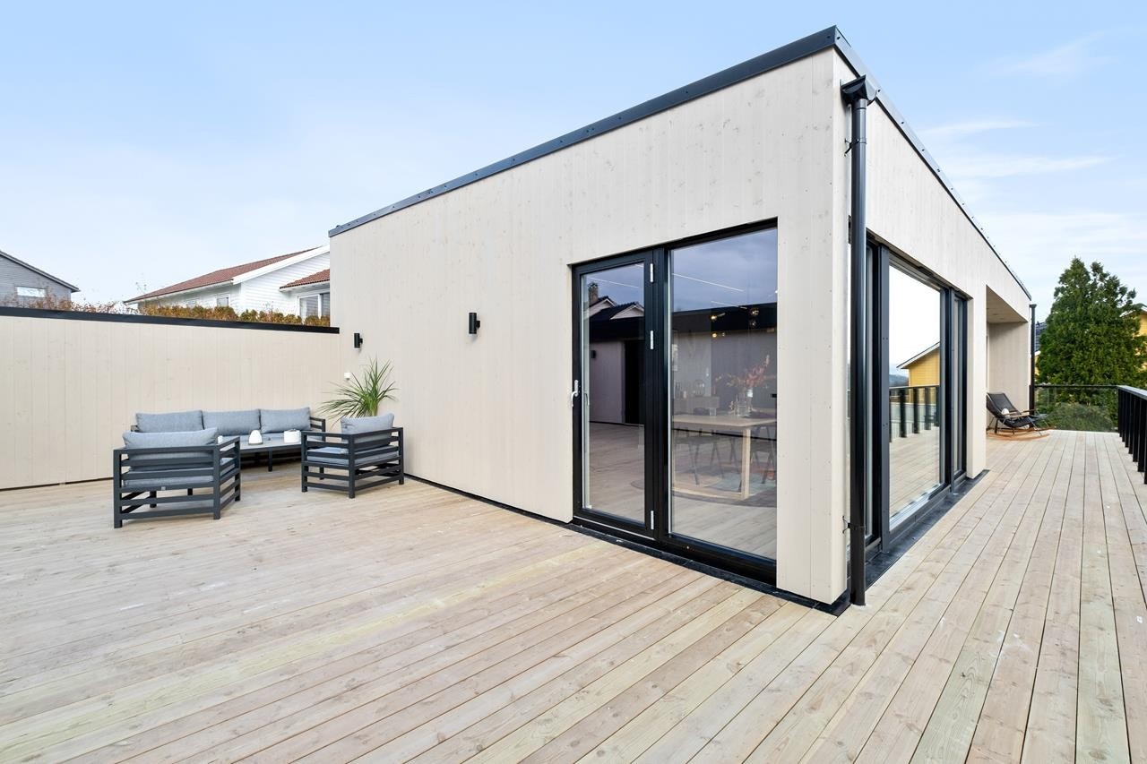 Flere kjekke uteområder som kan nytes til enhver tid. Galleribilde