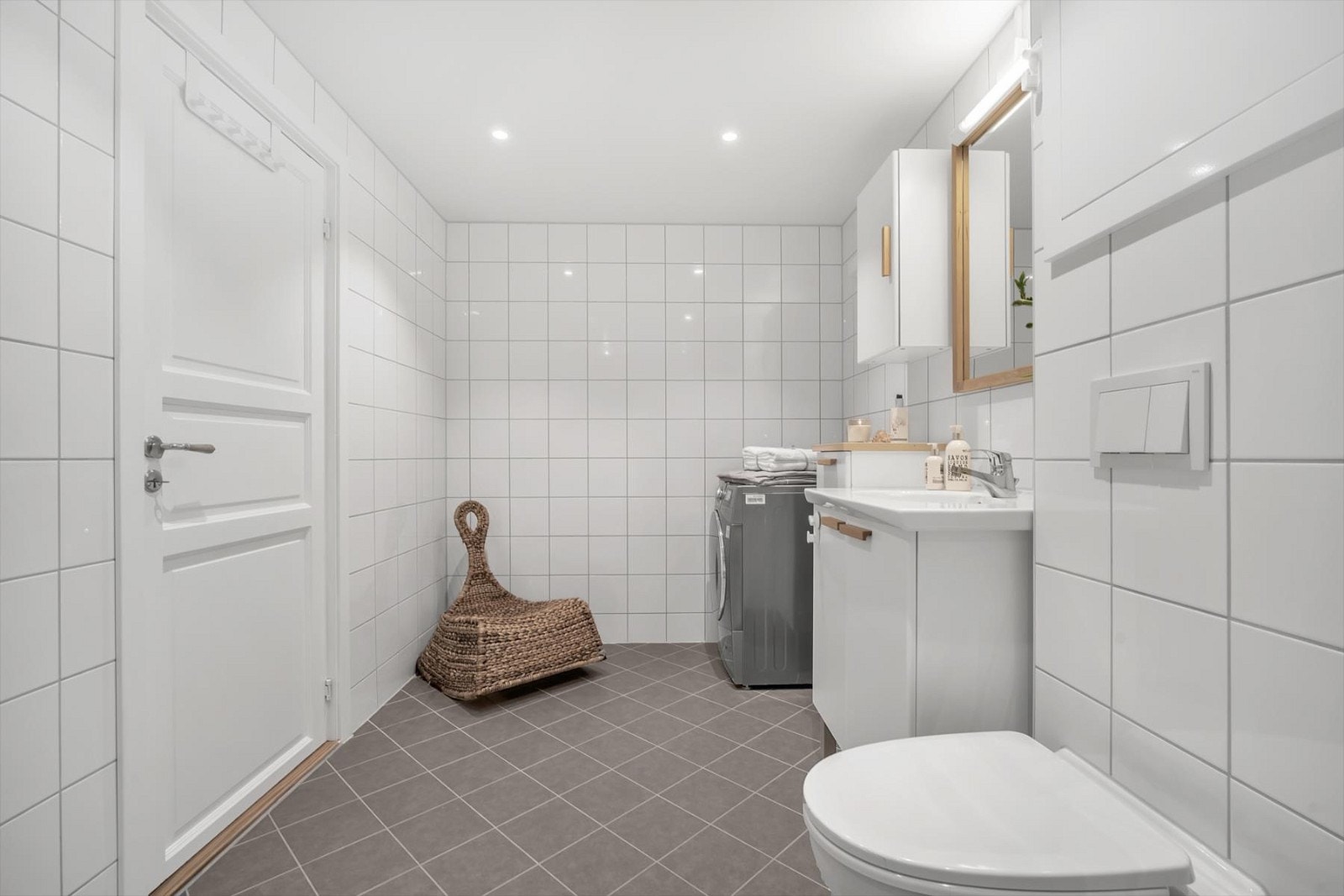 Lekkert baderom helt nytt fra 2018, pusset opp i regi av brl. Galleribilde