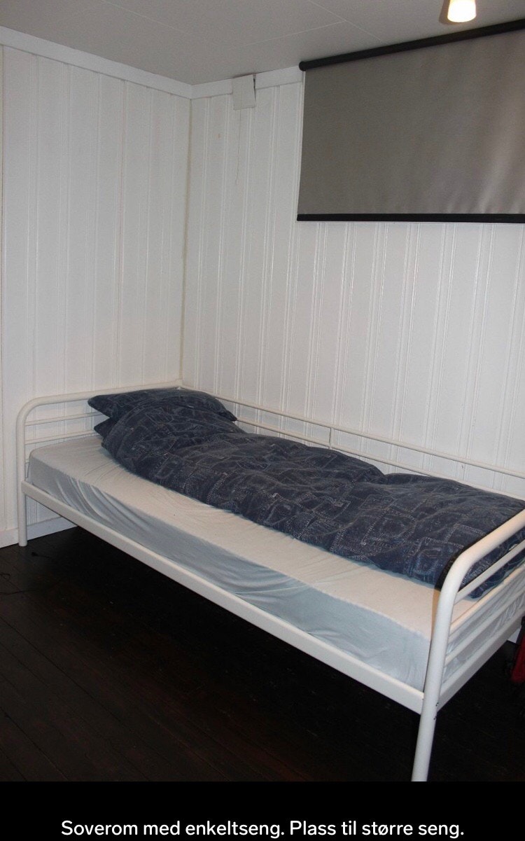 Soverom. Plass til dobbelseng hvis en ønsker sette inn. Galleribilde