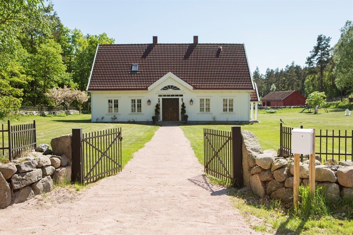 Hovedhus - inngangsparti Galleribilde