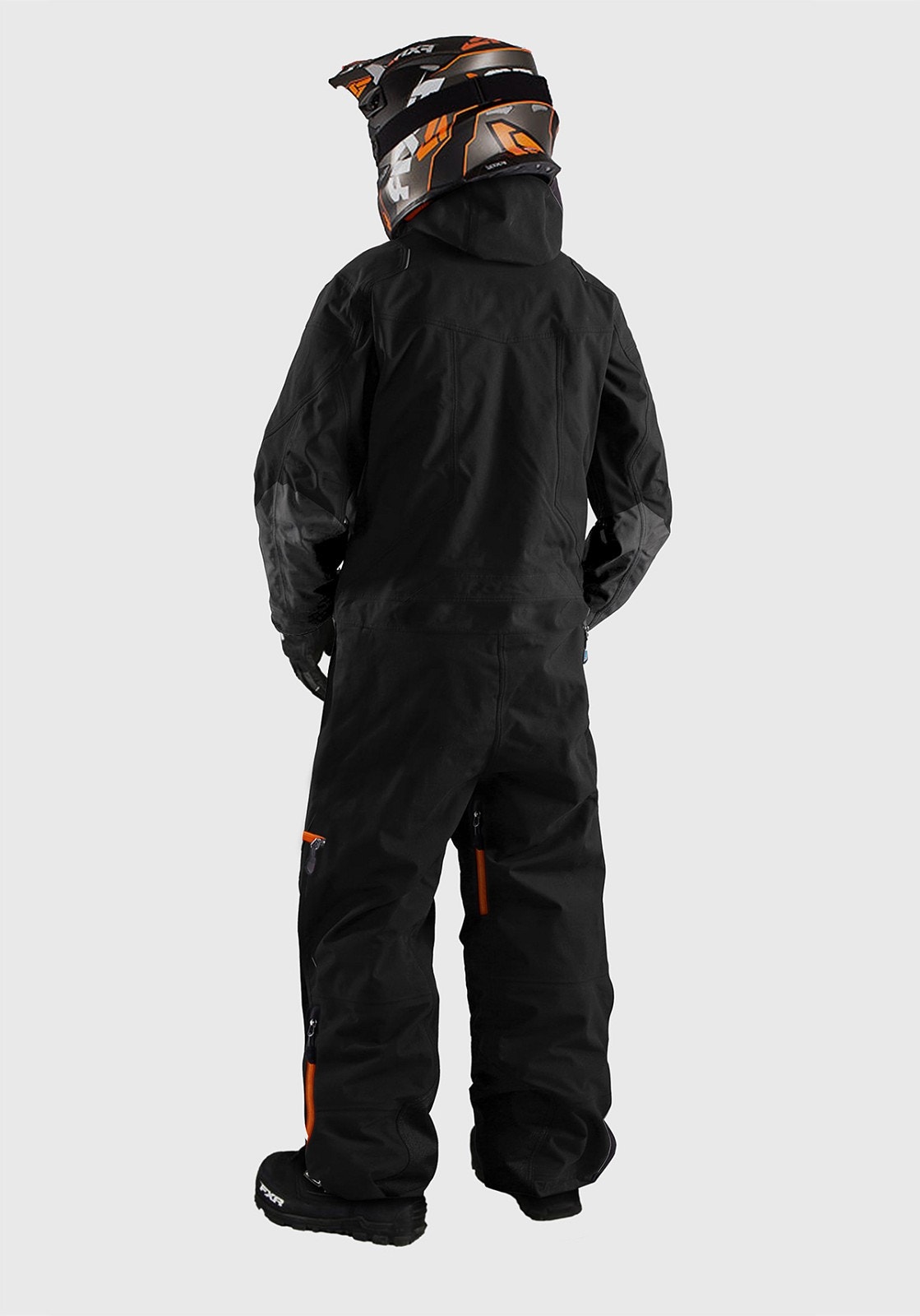 DAME Snøscooter dress Vanntett CE ROSA ORANGE Overall - Main Image