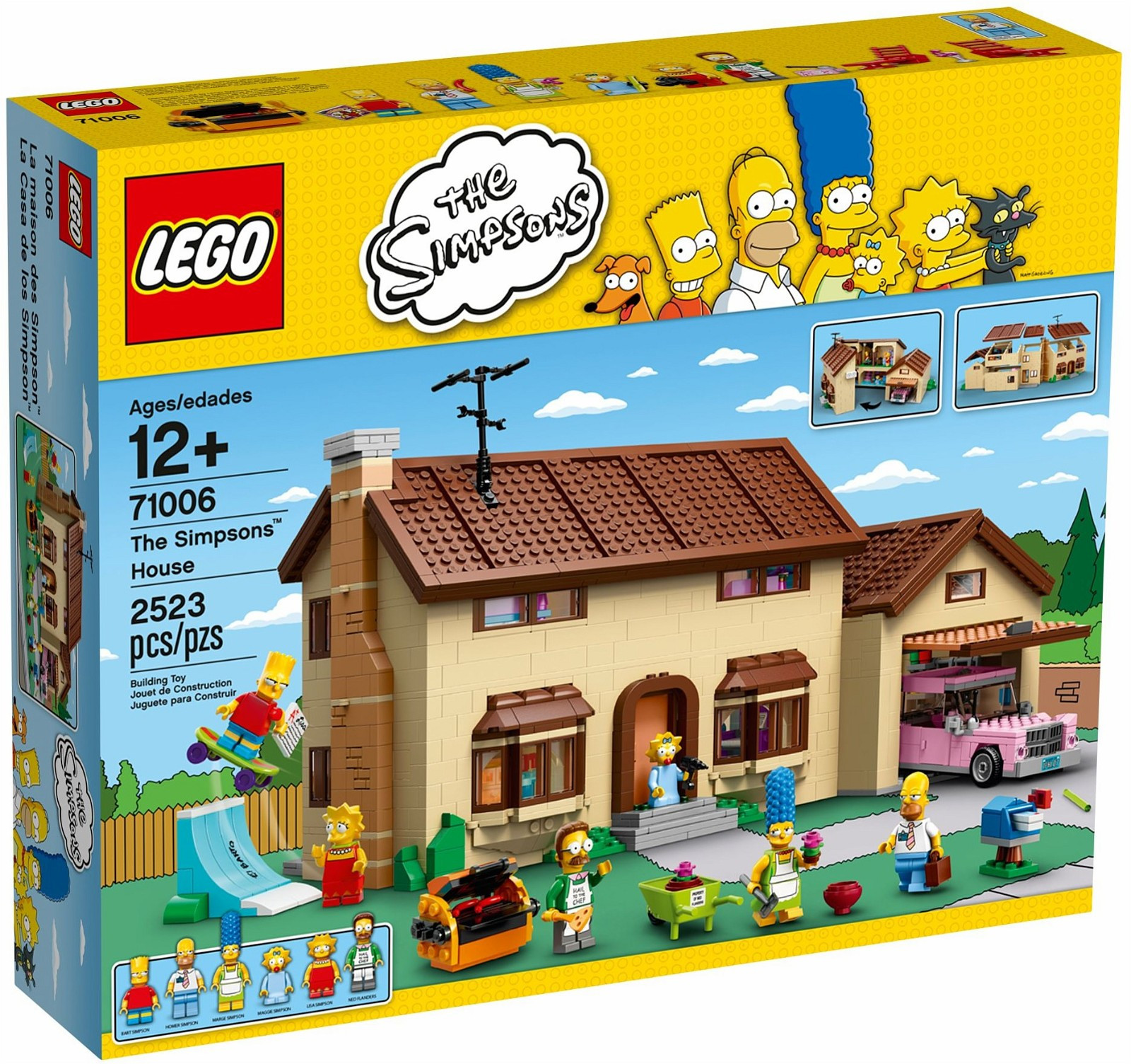 Lego Exclusive The Simpsons House Finn No