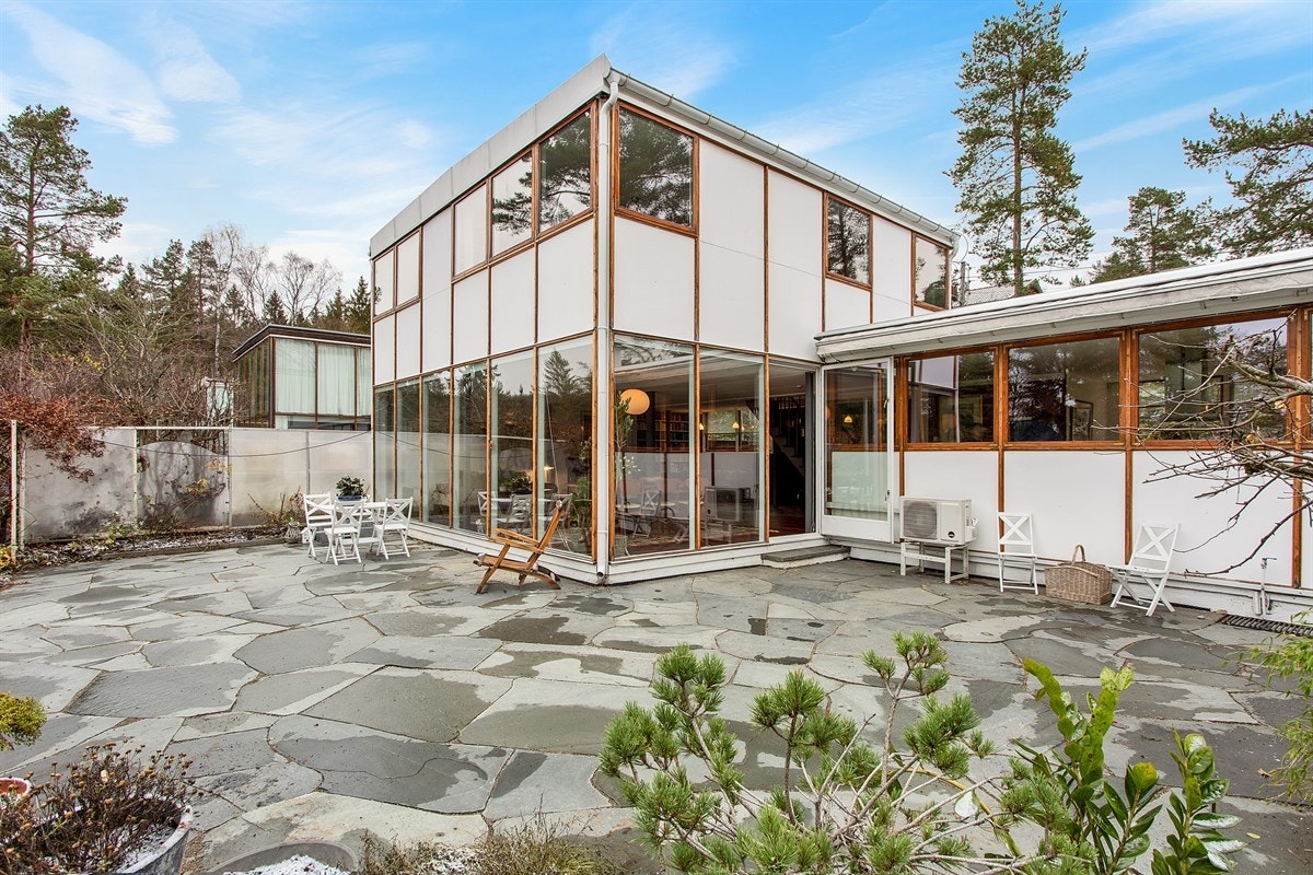 Innerst i Planetveien, like ved grensa til fantastiske Nordmarka, ligger et lite stykke norsk arkitekturhistorie. Galleribilde