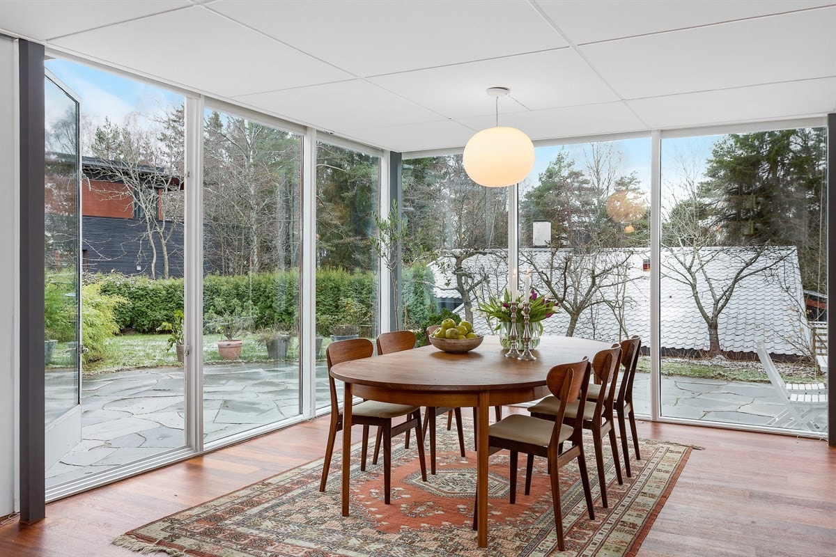 Korsmo var opptatt av funksjonalistisk estetikk, noe som virkelig kommer til syne i denne boligen. Galleribilde