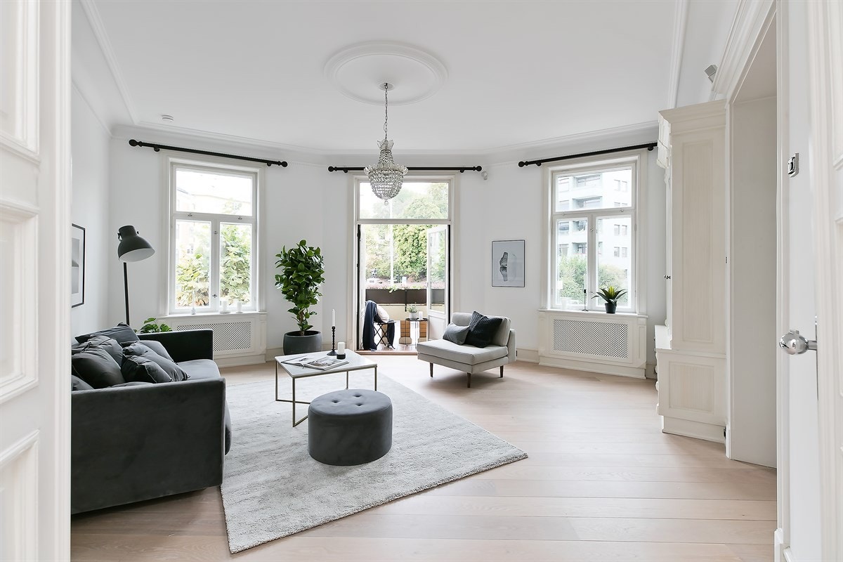 Leiligheten er nymalt Galleribilde