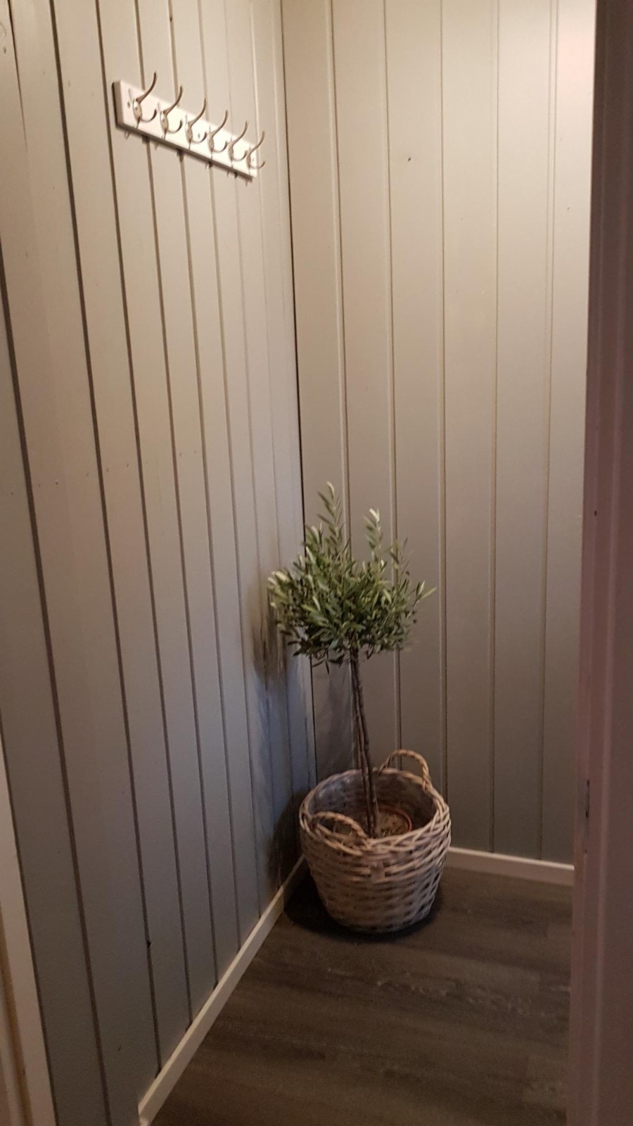 Entréen sett fra stua Galleribilde