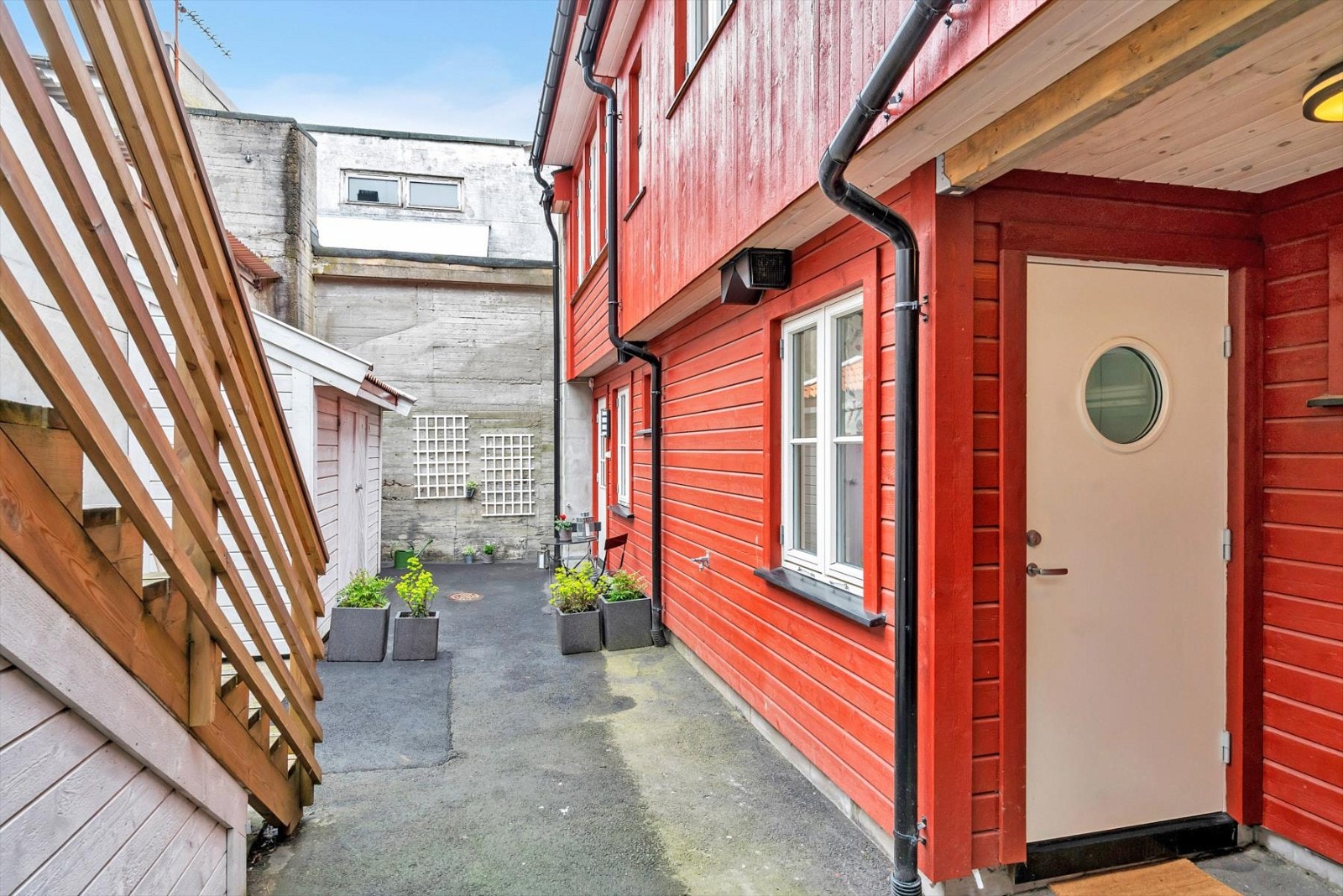 Inngangsparti Galleribilde