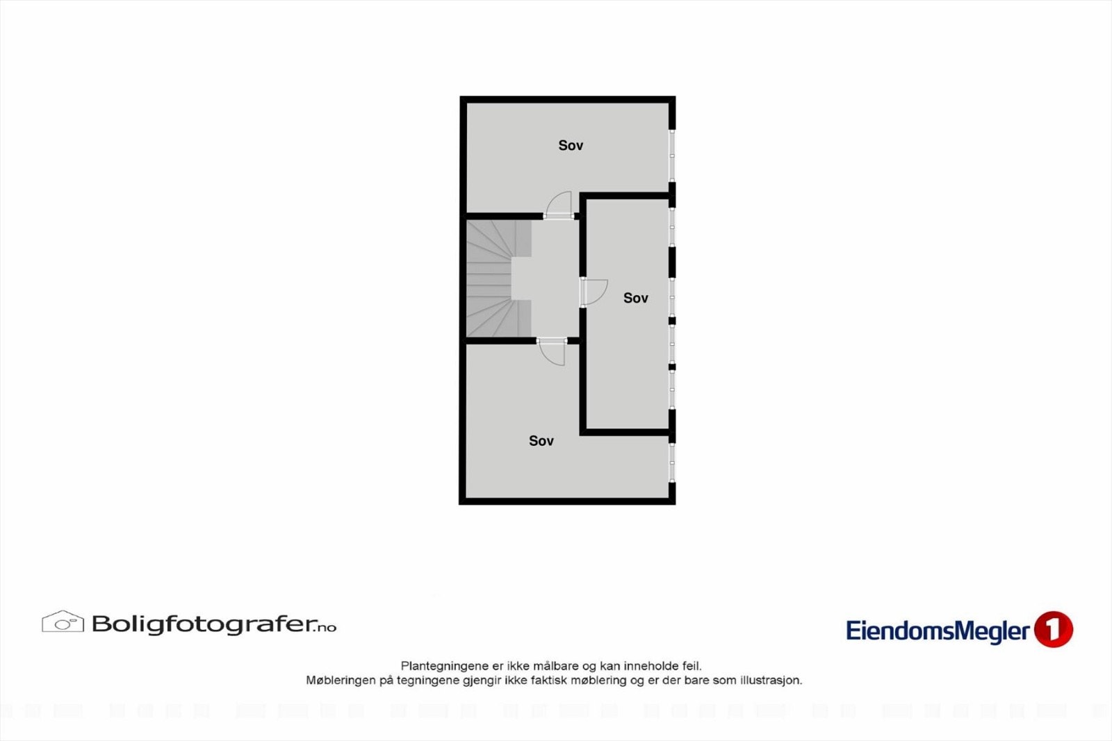 Planløsning 2. etasje Galleribilde