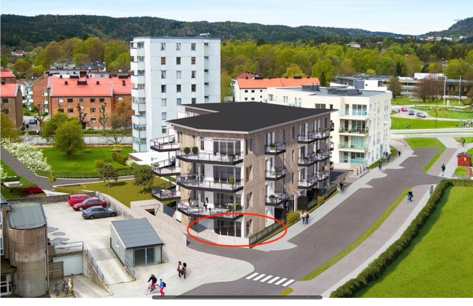 Sentralt beliggende, med kollektiv-aksen like i nærheten Galleribilde