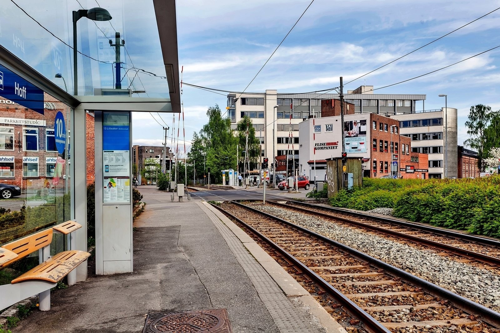 Trikkholdeplass, 3 minutters gangavstand fra leiligheten Galleribilde