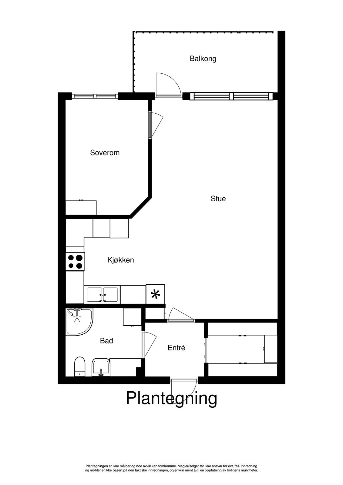 2dplan og 1 Galleribilde