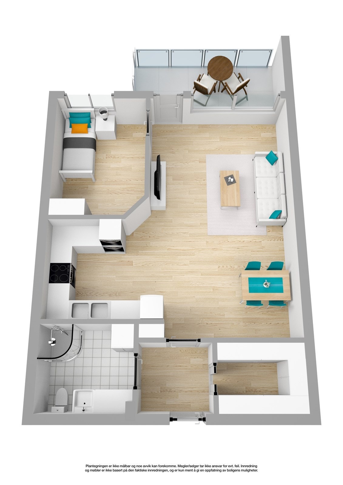 3dplan og 1 Galleribilde