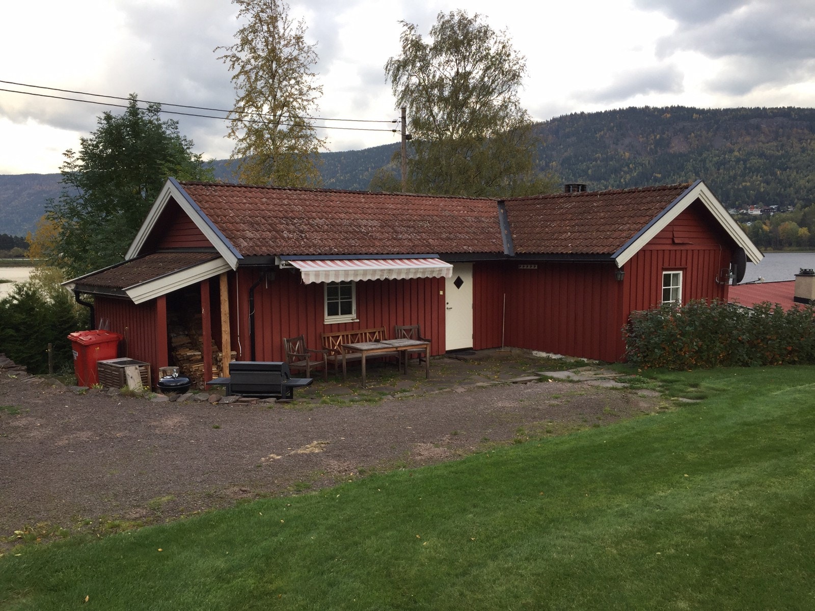 Parkering rett utenfor hovedinngang Galleribilde