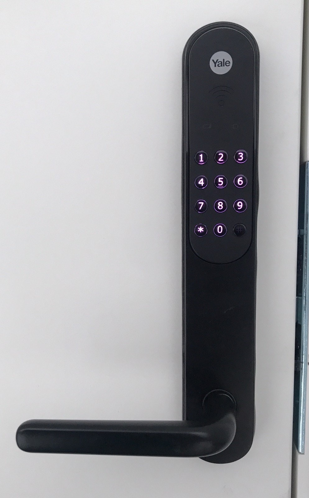 Kodelås på ytterdør Galleribilde