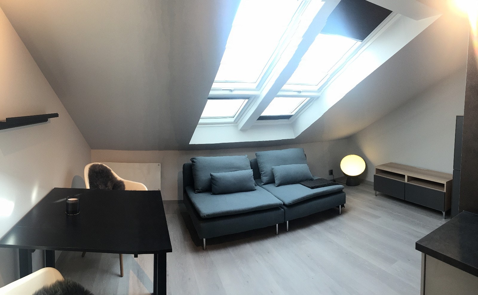 Møblert stue Galleribilde