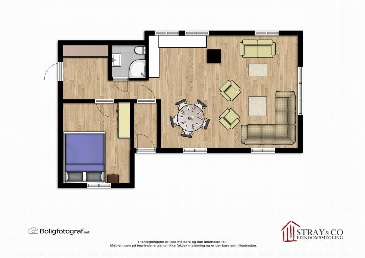 Planskisse Galleribilde