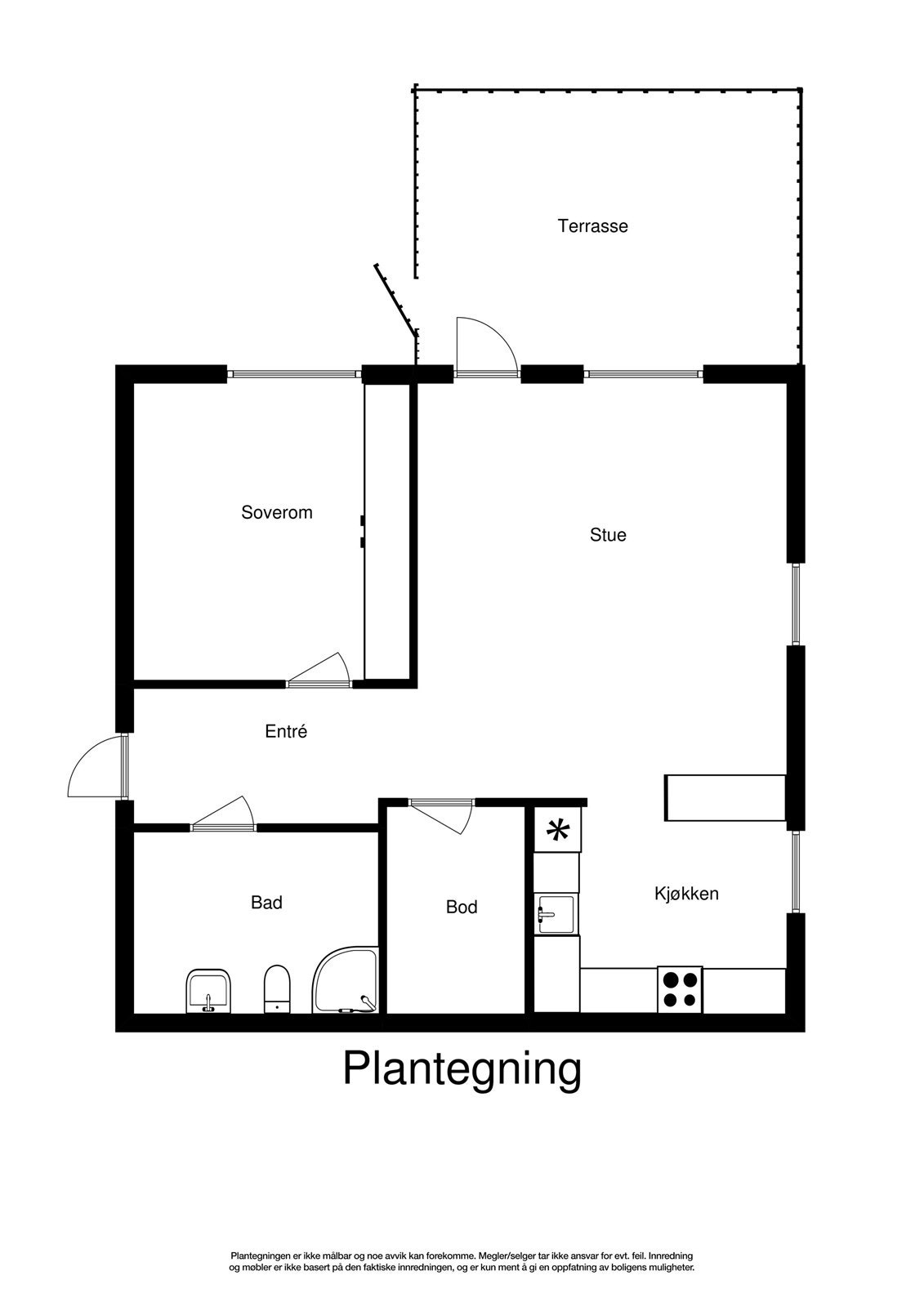 2dplan og 1 Galleribilde