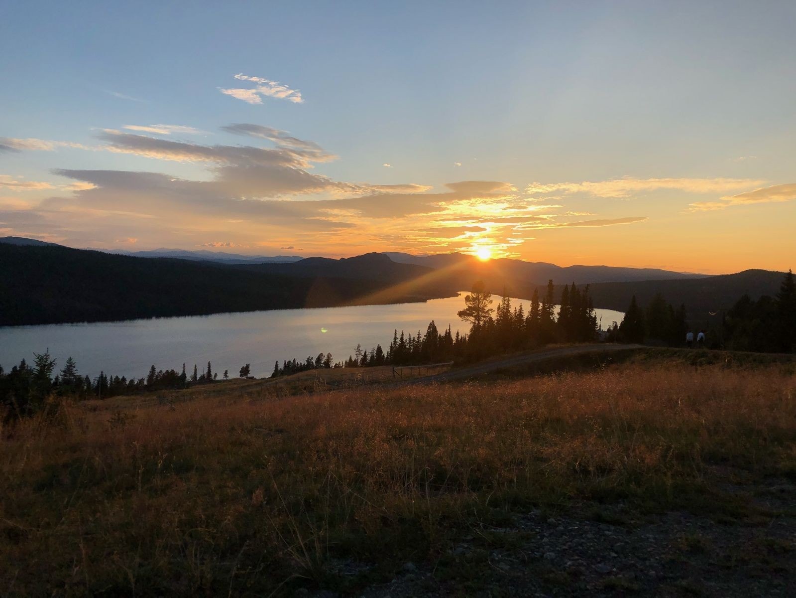 Gålåvatnet i august-sol Galleribilde