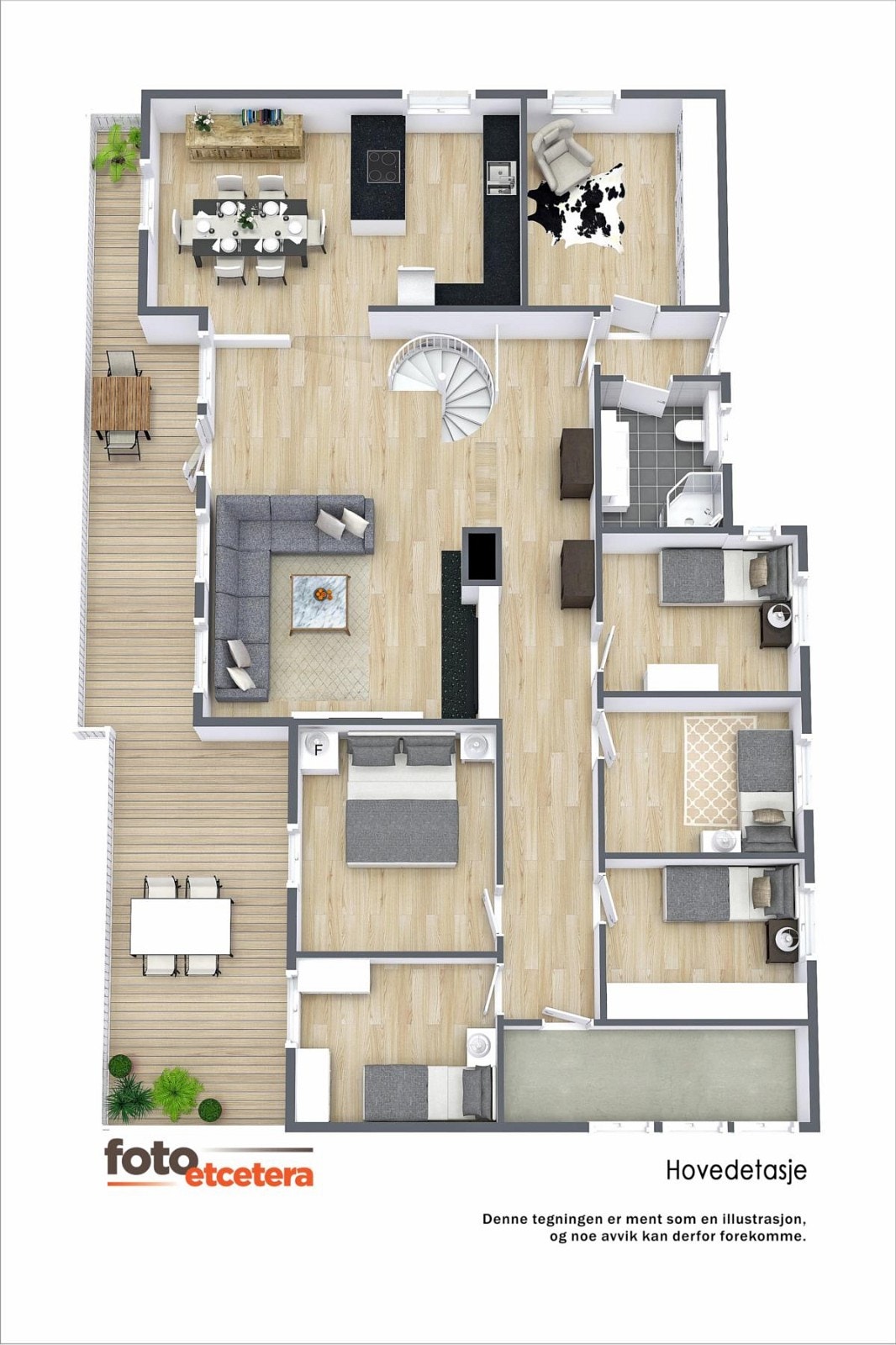 Hovedetasje Galleribilde