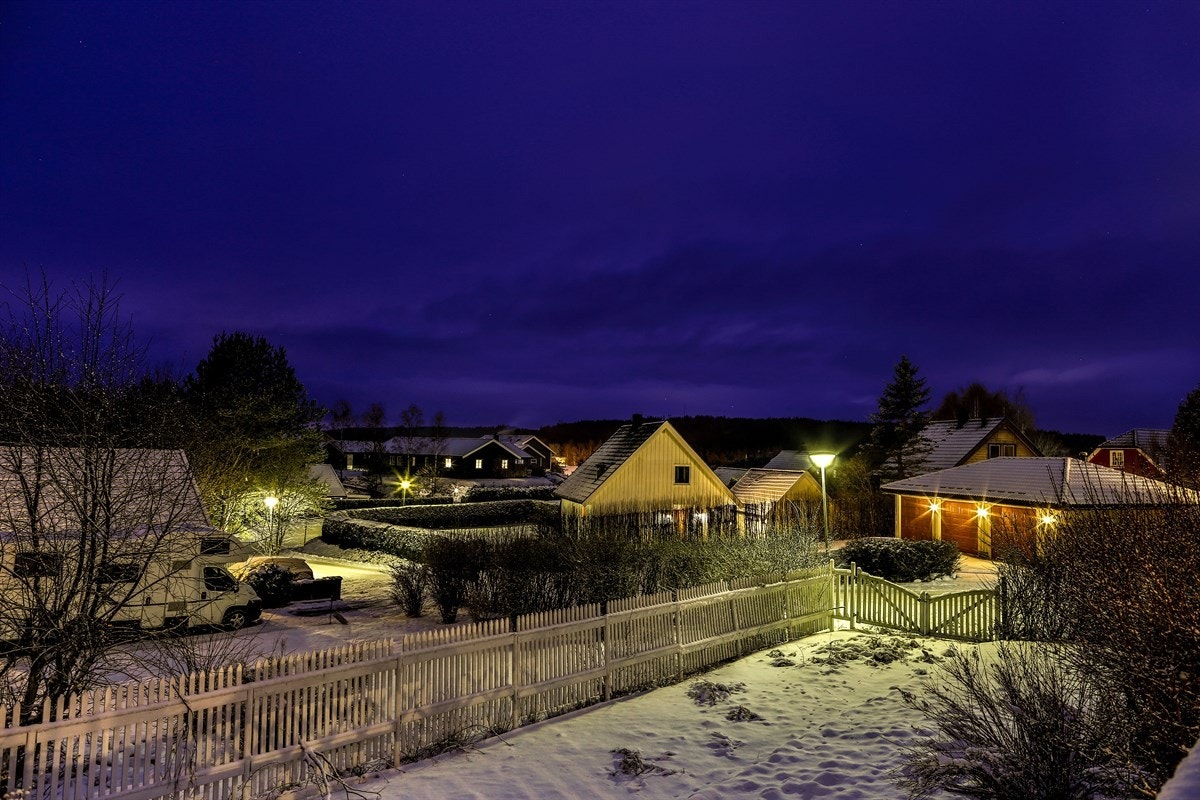 Utsikt fra eiendommen, på Folkestad vil du bo i ett av Vålers meget barnevennelige området. Galleribilde