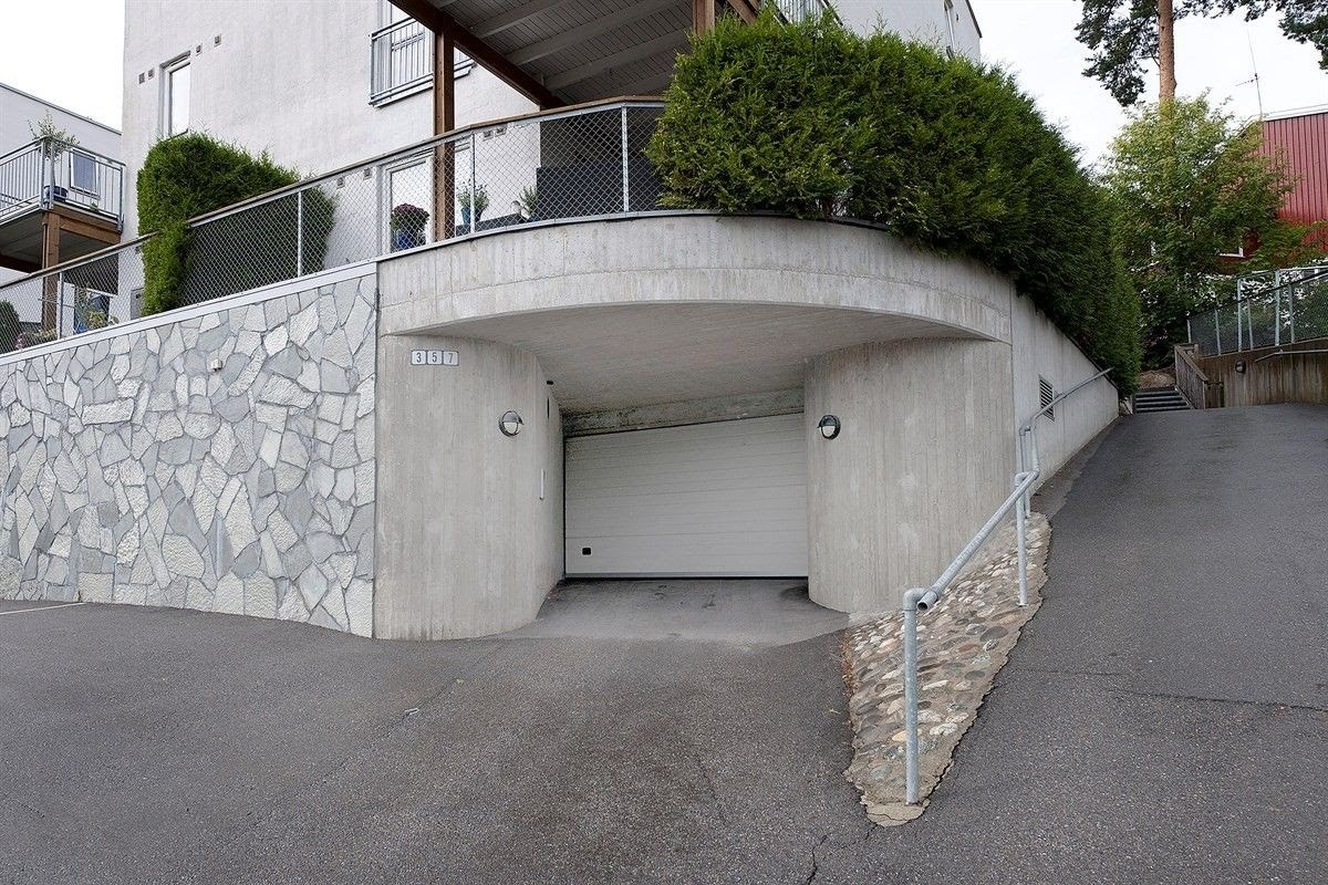 Garasje inngang Galleribilde