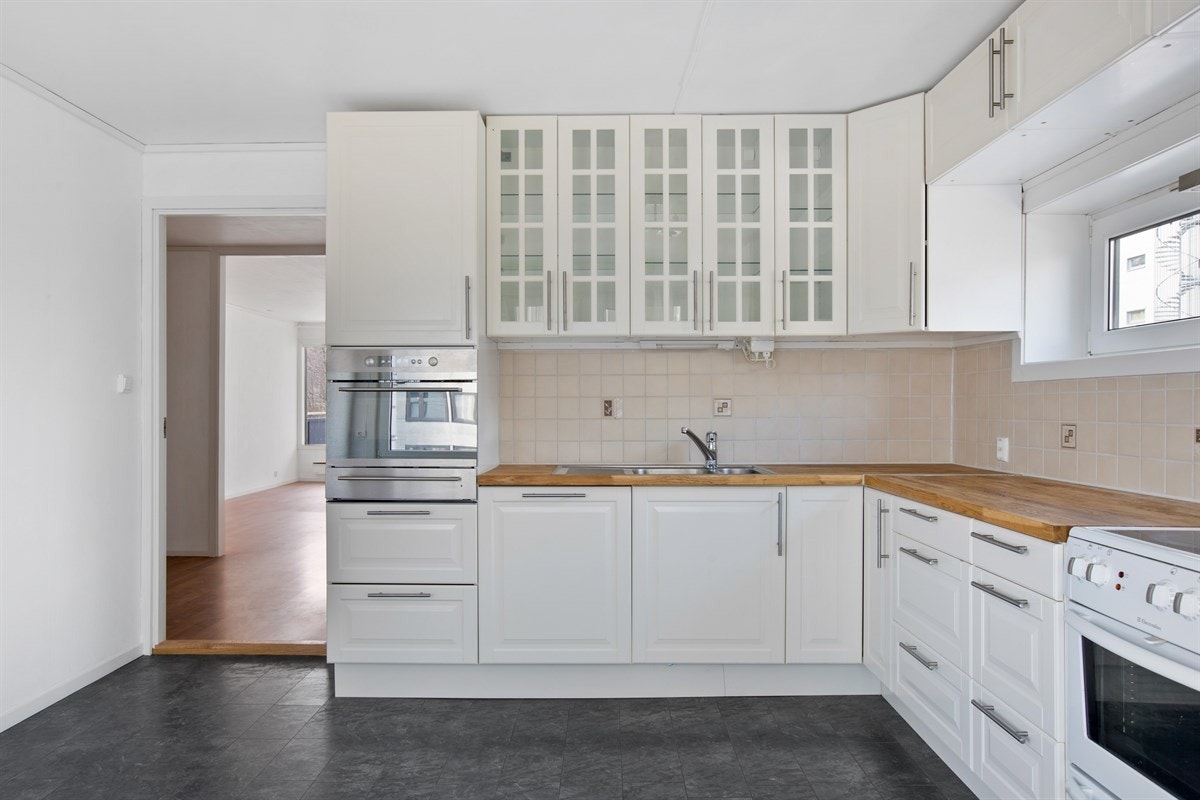 Lyse fronter og hvitevarer Galleribilde