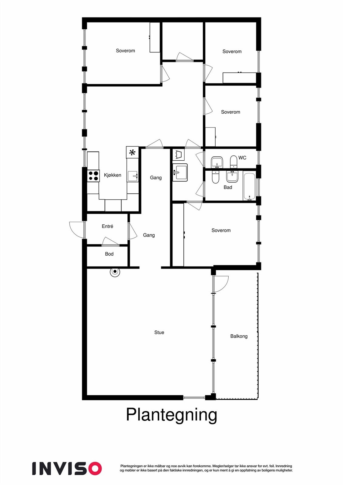 Proaktiv Eiendomsmegling-2dplan og 1 Galleribilde