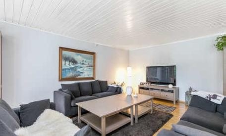 Felles stue med mulighet for TV Galleribilde