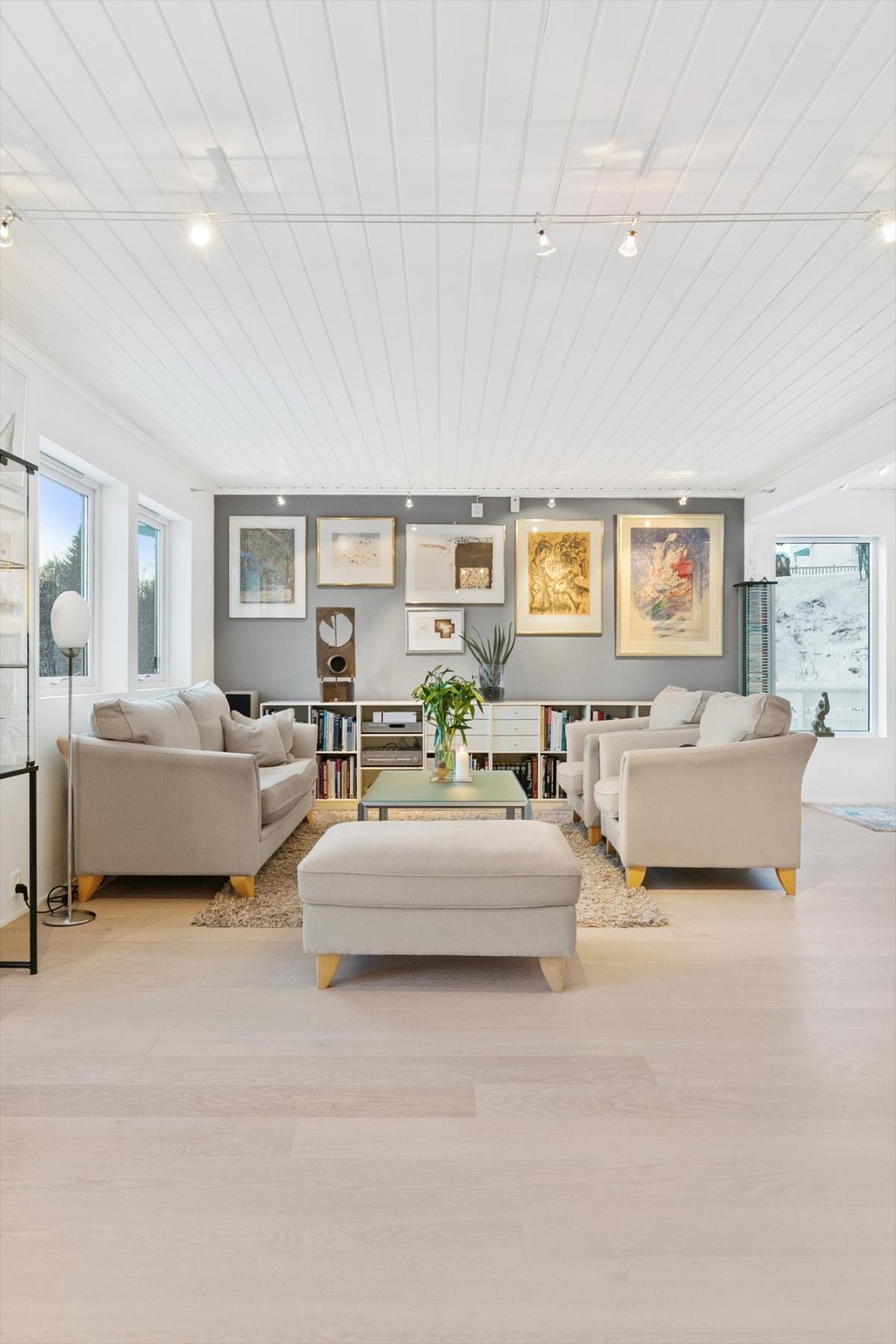 Utsnitt stue. Galleribilde