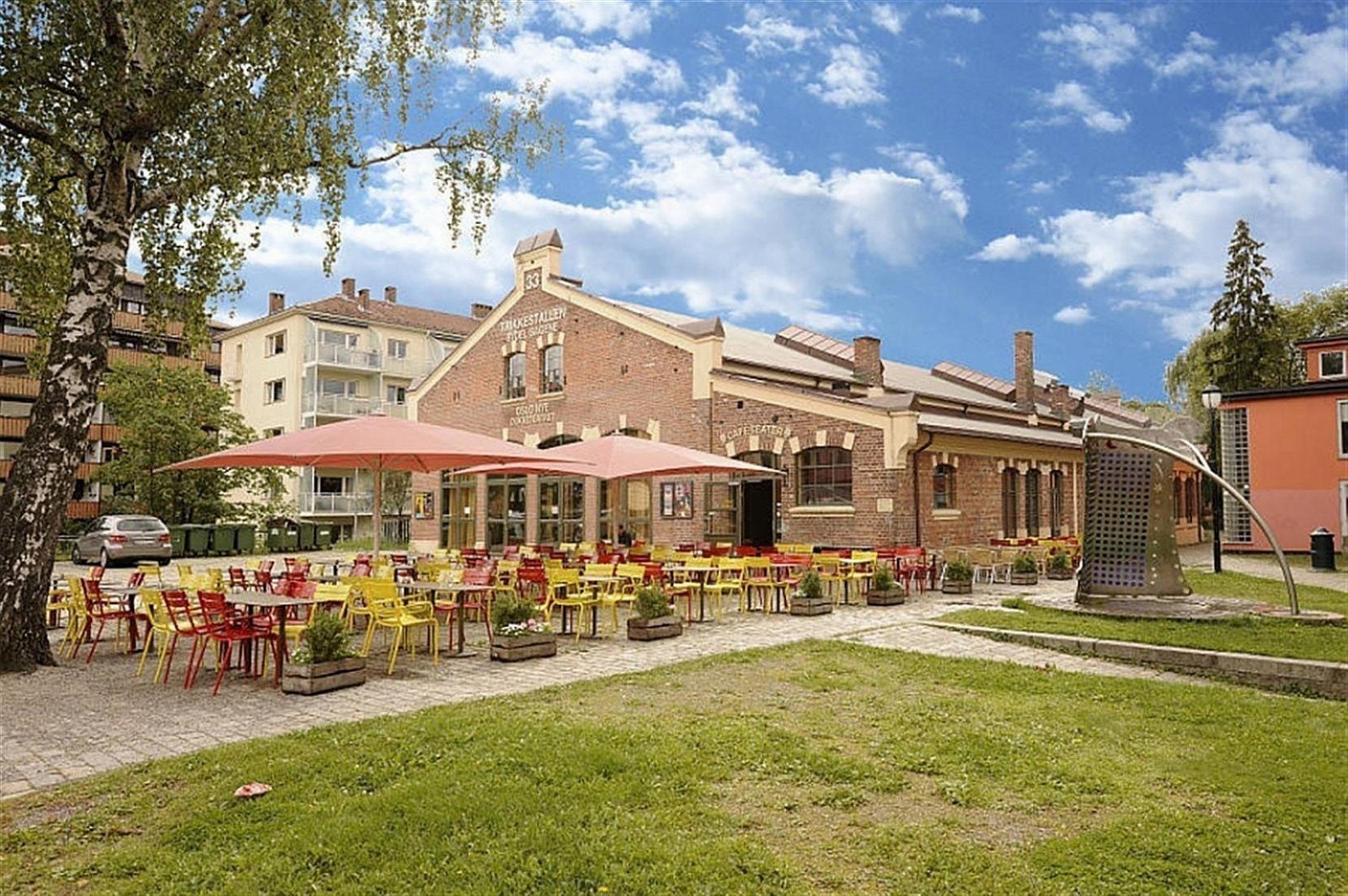 Trikkestallen på Torshov. Cafe og bar Galleribilde