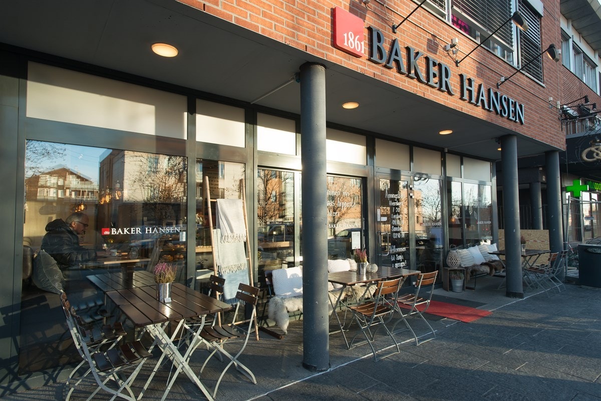 Baker Hansen - her ved Røa senteret er et yndet sted for mange. Galleribilde