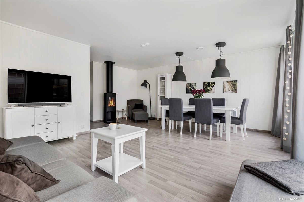 Stuen har gode lysforhold Galleribilde