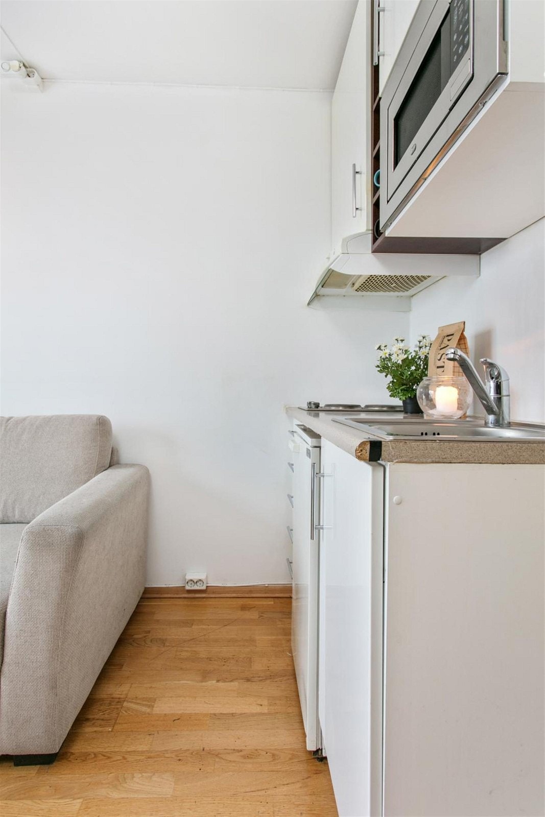 Leilighetens kjøkken ble vurdert til tilstandsgrad 1 av takstkonsulenten og er i god stand. Galleribilde