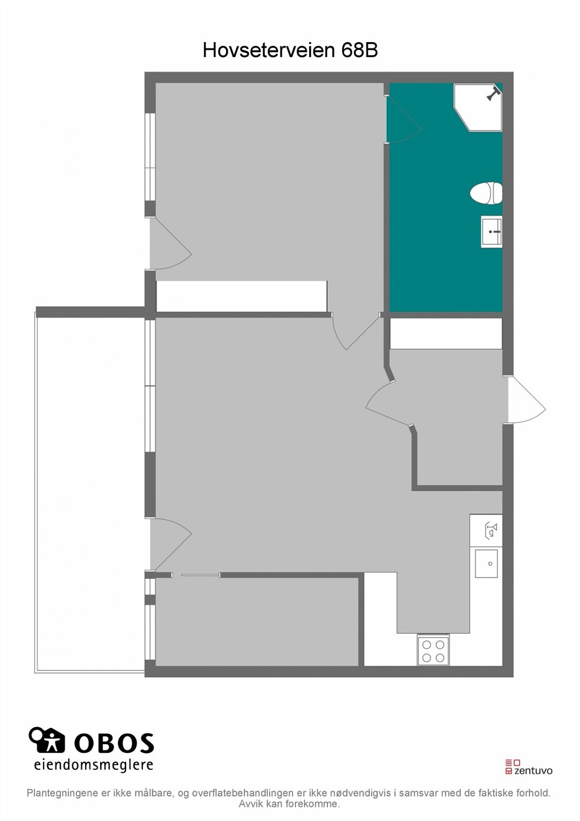 Plantegning 2D. Galleribilde