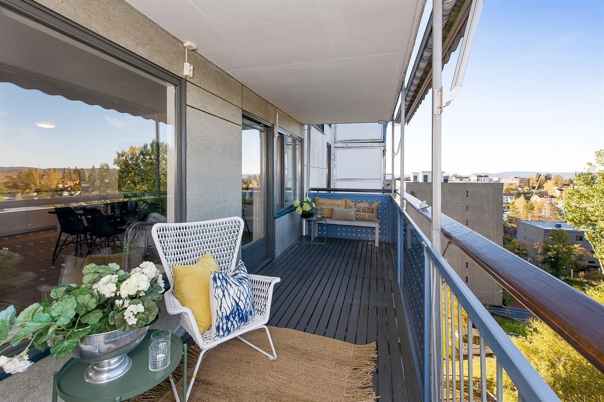 Balkong. Galleribilde